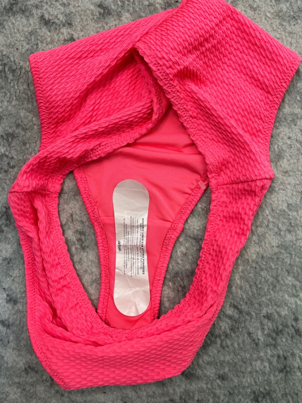 AERIE SWIM BOTTOMS BUNDLE HIGH WAISTED CORAL AND GREEN WHITE STRIPE SZ MED NWT - Picture 6 of 13